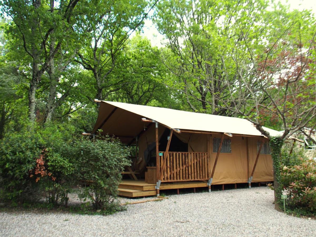 Camping Mas Du Sartre Saint Alban Auriolles Exterior foto